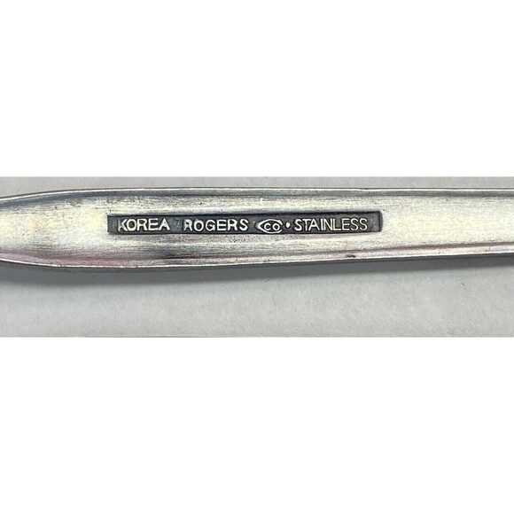 Korea Rogers Co Glendale Pattern Stainless Replacement Serving Spoon - Picture 3 of 3